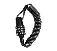 Bike Lock, Bike Chain Lock, Bike Chain, 4 Digit Code Bike Cable Lock, MTB Road Bike Anti-Theft Safety Password Bicycle Locks for Scooter Motorcycle Bike Accessories (A)