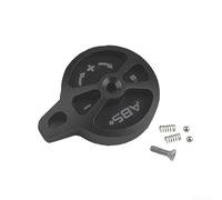 Bike Lock Cap Switch Manual Lockout Assembly Kit for Bicycle Fork with Components Crafted from Aluminum Alloy and ABS to Control Shock Absorption (Black)