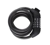 Bike Lock Durable with Mount,Bicycle Chain Lock 5-Digit Waterproof Resettable Combination,1.2M/4ft Bicycle Lock Combination Cable Lock for Bicycle, Motorcycle, Scooter