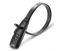 Bike Lock, Heavy Duty Bike Lock with Anti Slip Mechanism for Bicycles Motorcycles and Helmets Adjustable (Type B S)