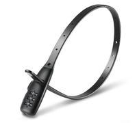 Bike Lock, Heavy Duty Bike Lock with Anti Slip Mechanism for Bicycles Motorcycles and Helmets Adjustable (Type S)