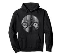 Bike logo minimal Retro, Cycling and Bicycle Lovers Pullover Hoodie