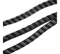 Bike Luggage Strap, 60cm Elastic Bungee Cord with | Rope for Cycling Rack and Pannier Carrier, Secure Cargo Tie Down for Long Distance Riding and for touring, Black
