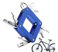 Bike Maintenance Kit, 8 in 1 Bicycle Tool, Portable Multi Function Repair Set with Hex Socket, Compact Cycling for Quick Adjustments, Hand Tool with Foldable Design, Bike Repair for Road