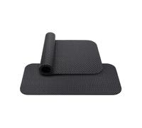 Bike Mat - Treadmill Pad, Non-Slip Folding Exercise Equipment Mat for Indoor Stationary Bikes, Walking Pads and Home Gym Floors - Durable Double-Sided Silicone Foam Fitness Protection Pad