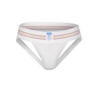 Bike - Men's Jockstrap Underwear - Original 3 Inch Jock White - 1x Size XL