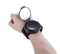 Bike Mirror, Portable and Adjustable Wide Angle Cycling Bicycle Bike Rear View Mirror Wrist Guards Wristbands Back Mirror for Cyclists Mountain Road Bike Riding