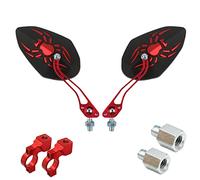 Bike Mirror, Rotatable and Adjustable, 2 Pieces Bike Mirror 360 Degree Adjustable Rotatable Handlebar Mirror, Universal for Bike Bicycle, Safe Rearview Mirror for Mountain Road Bike