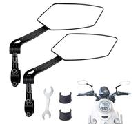 Bike Mirrors for Handlebars,360 Degree Rotatable Road Cycling Lens - Shock Shatterproof Bike Mirror for Fitness Travel Mountain Cycling Touring Dirt Road Beach Biking