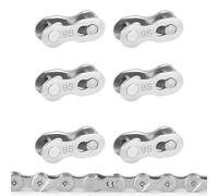 Bike Missing Link, Bicycle Chain Coupling | Quick Link Bicycle Links Joint Connector,Universal Heavy Duty Bicycle Repair Tools,6pcs Bike Parts for Mountain Bikes