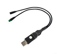 Bike Motor Cable, USB Programming Cable for Bafang M400 M500 for m600 M620 G330 G521 Middle Motor CAN Protocol Speed Limit