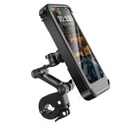 Bike/Motorcycle Phone Support with Waterproof and Touch-Sensitive Full Case