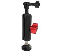 Bike Mount Motorcycle Handlebar Clamp Holder Clip, 360° Rotation Handlebar Clamp Mount with Dual Ball Head, Clamp Magic Arm for DJI and Other Action Cameras (Small Size)