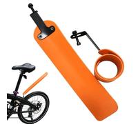 Bike Mud Guard, Universal Quick Foldable Waterproof Protection, Mudguard | Bike Mud Guard, 41x6cm, Universal Quick Portable Foldable Waterproof Protection, Portable Bike Mudguard, for Camping Travel C