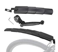 Bike Mudguard Kit - Front Back Universal Fit, Splash Protector Clip, Rain Shield Wings | Road Trip Offroad Touring Scooter City Trail Wet Mud Racing Cross Country Gravel Path Cycling Trek