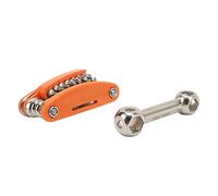 Bike Multitool Stainless Steel Portable Lightweight, Multifunctional Repair Tool with Wrench for Daily Use - Durable Wear, Easy Operation for General Bike Repair