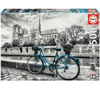 Bike Near Notre Dame 500 Piece Jigsaw Puzzle