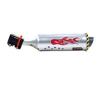 Bike Noise Maker, Bicycle Exhaust Sound System with Sound Effect Bicycle Accessories, Bike Turbo Turbine Motorcycle Exhaust Pipe System