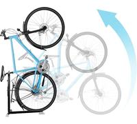 Bike Nook Stand & Vertical Storage Rack - Vertical Bicycle Floor Stand for Garage Storage and Indoor and Outdoor use, Perfect Bike Accessories for Small Spaces Nooks