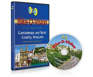 Bike-O-Vision Cycling Journey- Canterbury & Kent County, England (DVD #33)