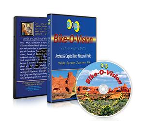 Bike-O-Vision Cycling Video- Arches & Capitol Reef National Parks (Widescreen DVD #4)