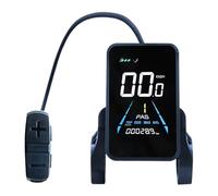 Bike Odometer and Speedometer Waterproof Lcd Display Ebike Easy to Read Bike Computer for Cycling Outdoor Ebike Display Lcd Speedometer Wireless