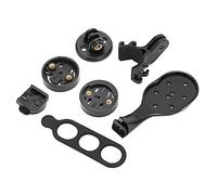 Bike Odometer Mount Aluminum Alloy Bracket, Durable Lightweight Extension Rack for Mountain Bicycle, Adjustable Angle Odometer Holder with Replacement Base for and Bryton, A