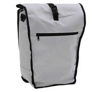 Bike Pannier Bag Grey Polyester 34x16x59 cm Commuter Waterproof Rack Pouch Light