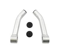 Bike-Parts SKI-TYPE BAR ENDS LIGHTWEIGHT ALLOY SILVER HANDLEBAR ENDS MTB, FIXIE ETC