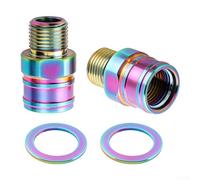 Bike Pedal Extender 20mm Metal Spacer for MTB Road | Wide stance design, improved stability, better control on rough terrain, 32x18mm size, enhances riding safety