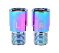 BIKE PEDAL EXTENDERS STURDY DURABLE STEEL EFFORT SAVING KNEE PROTECTION BOLT FOR COMFORTABLE RIDING (20mm)