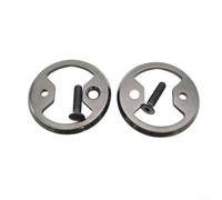 Bike Pedal Plate Bow for Wahoo and For SpeedPlay Alloy Accessory with 2 Pedal Plates and Bolts for Easy Installation (Black)