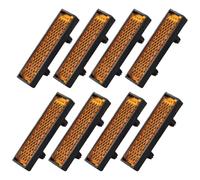Bike Pedal Reflector - Pedal Reflection Sheets, Bicycle Safety Reflectors | NUILLE SAFETY WARNING, 8PCS REFLECTIVE PEDAL FIFLES FOR ROAD, CODE ACCESSORIES FOR THE ROAD