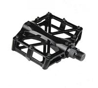 Bike Pedals 2PCS Bicycle Pedal Anti-slip Fiber Widened Aluminum Alloy Ultralight Seal DU Bearing BMX MTB Cycling Pedals(BLACK-1pair)