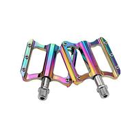 Bike Pedals Mountain Bicycle Pedals MTB Folding Bike Pedals Bicycle Road Bike Pedals for BMX MTB(Colourful)