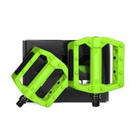 Bike Pedals,Mountain Bike Pedals Bike Pedal Nylon Bearing Pedals Bicycle Fixed Gear Water Proof Downhill Ultra-light For 14mm MTB Road Par(Green)