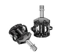 Bike Pedals Two Usages Bicycle Pedal 2 In 1 With Free Cleat MTB Road Aluminum Anti-slip Sealed Bearing Lock Accessories(KP-151)