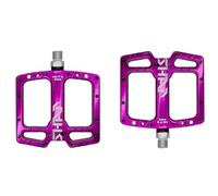 Bike Pedals Ultra-light Mountain Bike Pedal Seal Bearing Polished Hollow Non-slip Flat Feet Mtb Bicycle Pedals Riding Equipment Parts Mtb Pedals(PURPLE)