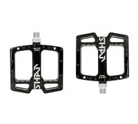Bike Pedals Ultra-light Mountain Bike Pedal Seal Bearing Polished Hollow Non-slip Flat Feet Mtb Bicycle Pedals Riding Equipment Parts Mtb Pedals(Black)