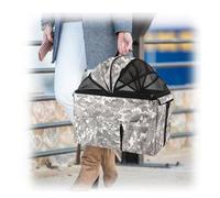 Bike Pet Carrier Rear Basket | Multi - Use for Dogs, Pets, Fruit & Grocery (Easy Install)