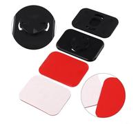 Bike Phone Adapter Mount for Garmin Computer Bracket Black(2PCS) | compatibility, 42x62x8mm size, lightweight 14g, fits phone cases, stable riding experience