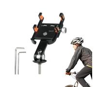 Bike Phone Attachment | Adjustable Angle | Motorcycle Phone Holder Mount | Aluminum Alloy Construction Shock Absorption Fully Adjustable Viewing Angle Universal Handlebar Mount All Riders