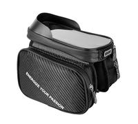 Bike Phone Bag - Weather Resistant Nylon Frame, Touch Screen Window, Compact Tool Storage Holder | Convenient Utility Holder for Outdoor Cycling Ad