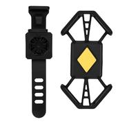 Bike Phone Holder - 7.09x2.76x1.18 Inches Silicone Shock Absorption Support Clip, Motorcycle Phone Mount, Bicycle Holder Mount For Adult Men Women Kids Children Commute Touring Racing Travel