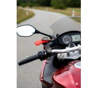 Bike Phone Holder - Compatible Quad Lock 360° Rotatable Motorcycle & Bicycle Phone Holder Mount with Quick Release, Waterproof Handlebar Mobile Holder for iPhone Samsung & Smartphones (Red Pack)