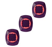 Bike Phone Holder for Smartphones | Compatible Quad Lock 360° Rotating Handlebar Mount | Universal Motorcycle, Bicycle, Scooter, Boat, Truck, Golf Cart, Car Phone Holder (3, Red Adopter)