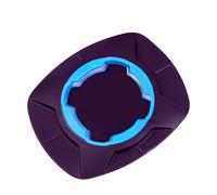 Bike Phone Holder for Smartphones | Compatible Quad Lock 360° Rotating Handlebar Mount | Universal Motorcycle, Bicycle, Scooter, Boat, Truck, Golf Cart, Car Phone Holder (1, Blue Adopter)