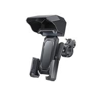 Bike Phone Holder Motorcycle Mount Handlebar Cellphone Clamp Scooter Clip With Sunshade Motorcycle Phone Waterproof