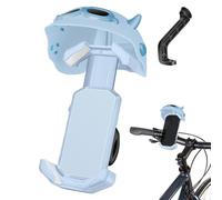 Bike Phone Holder, Sunshade Cellphone Rack, Waterproof Bike Mount with 360-Degree Rotation, Motorcycle Phone Holder Adjustable Mobile Accessory with Secure Grip, Cycling Gadget for Outdoor Ride