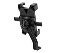 Bike Phone Mount Anti Vibration Damping Universal Fit for Motorcycles ATVs and Scooters Material Plastic Size 5.51x5.12x1.18in (Rearview Mirror Type)